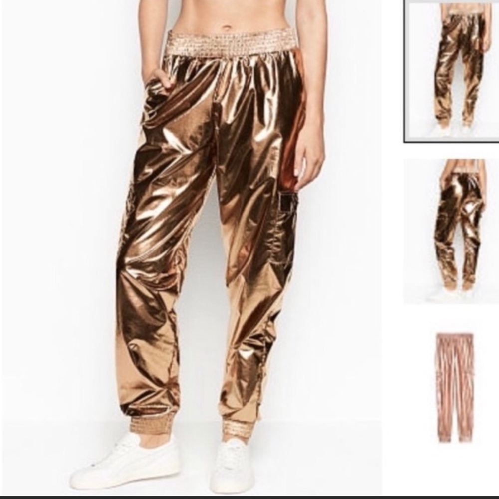 Victoria Secret sport bronze sweatpants NWT size small
